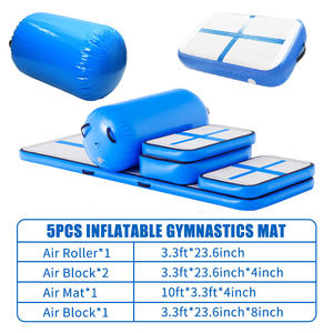 Tapis <span class=keywords><strong>de</strong></span> gymnastique <span class=keywords><strong>gonflable</strong></span>, <span class=keywords><strong>piste</strong></span> d'air, taille personnalisée, pour la gymnastique en plein air, 3m <span class=keywords><strong>4m</strong></span> 5m 6m 8m 10m - Product Image 2