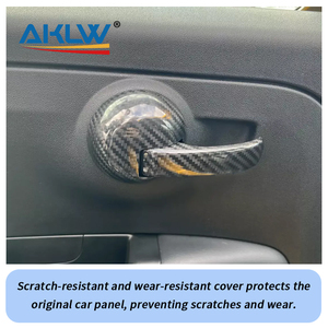 <span class=keywords><strong>Copri</strong></span> Maniglie Interne per Auto in Vera Fibra di Carbonio per Fiat 500 2010-2023 - Product Image 6