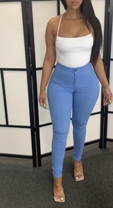 2023 <strong>Slim</strong> Skinny <strong>Jeans</strong> <strong>Women</strong> Candy Color Overalls Fall Denim Pencil Stretch <strong>Jeans</strong> Fall Pants for <strong>Women</strong> - Product Image 4