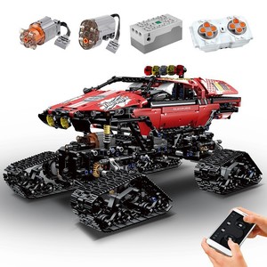 Yuxing Technology Série Escalade 1800118039 Voiture d'escalade Renard de Feu, Jouet d'assemblage éducatif avec blocs de construction à petites particules - Product Image 3