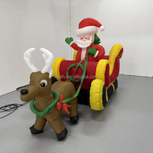 Crèche de Noël gonflable personnalisée, Manger géant gonflable de la Sainte Famille avec 3 Sages Hommes et des moutons pour exposition commerciale en église - Product Image 4