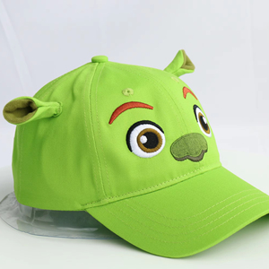 Gorras de béisbol de algodón verde para mujeres y hombres, deportivas, Oxford, orejas bonitas para Primavera/Verano, protección solar, cara, efecto adelgazante, negocios - Product Image 2