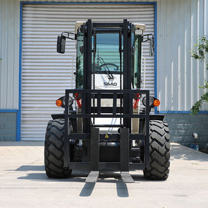 מכירה לוהטת 5 טון דיזל מלא משלוח Off-road מלגזת עם Ce מחוספס <span class=keywords><strong>Terrian</strong></span> מלגזה - Product Image 4