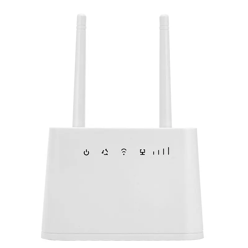 2 Externe Antennes Draadloze Modem Wifi 4G Lte Hotspot Router Met Sim-Kaartsleuf Voor Thuisnetwerk