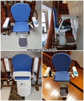 Chaise d'escalade pliable pour personnes âgées, fauteuil monte-escalier pour la maison