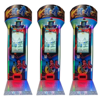 Machine de boxe de rue d'amusement sportif d'intérieur, machine de boxe, machine de jeu de boxe d'arcade avec grand écran