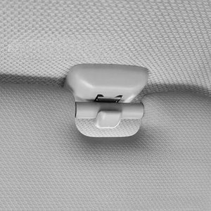 Clip para Parasol de Coche, Hebilla de Goma, Gancho de Suspensión, Soporte para Audi A1/A3/S3/A4/S4/Allroad/A5/S5/Q3/Q5 8U0857575 Gris - Product Image 3