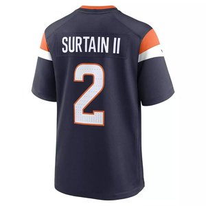 Camiseta de Fútbol Americano 2026 para Hombre, Cosida, de Bo Nix, Courtland Sutton, <span class=keywords><strong>Nik</strong></span> Bonitto, Patrick Surtain II, Jaylen Waddle, Tallas S-3XL - Product Image 2