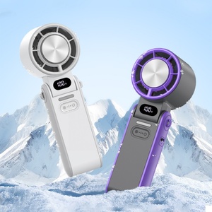 3600mAh Rechargeable <b>Fans</b> & Cooling Hand <b>Fan</b> Cooler Portable Electric High Speed Outdoor <b>Mini</b> Air Cooling <b>Fan</b> - Product Image 1