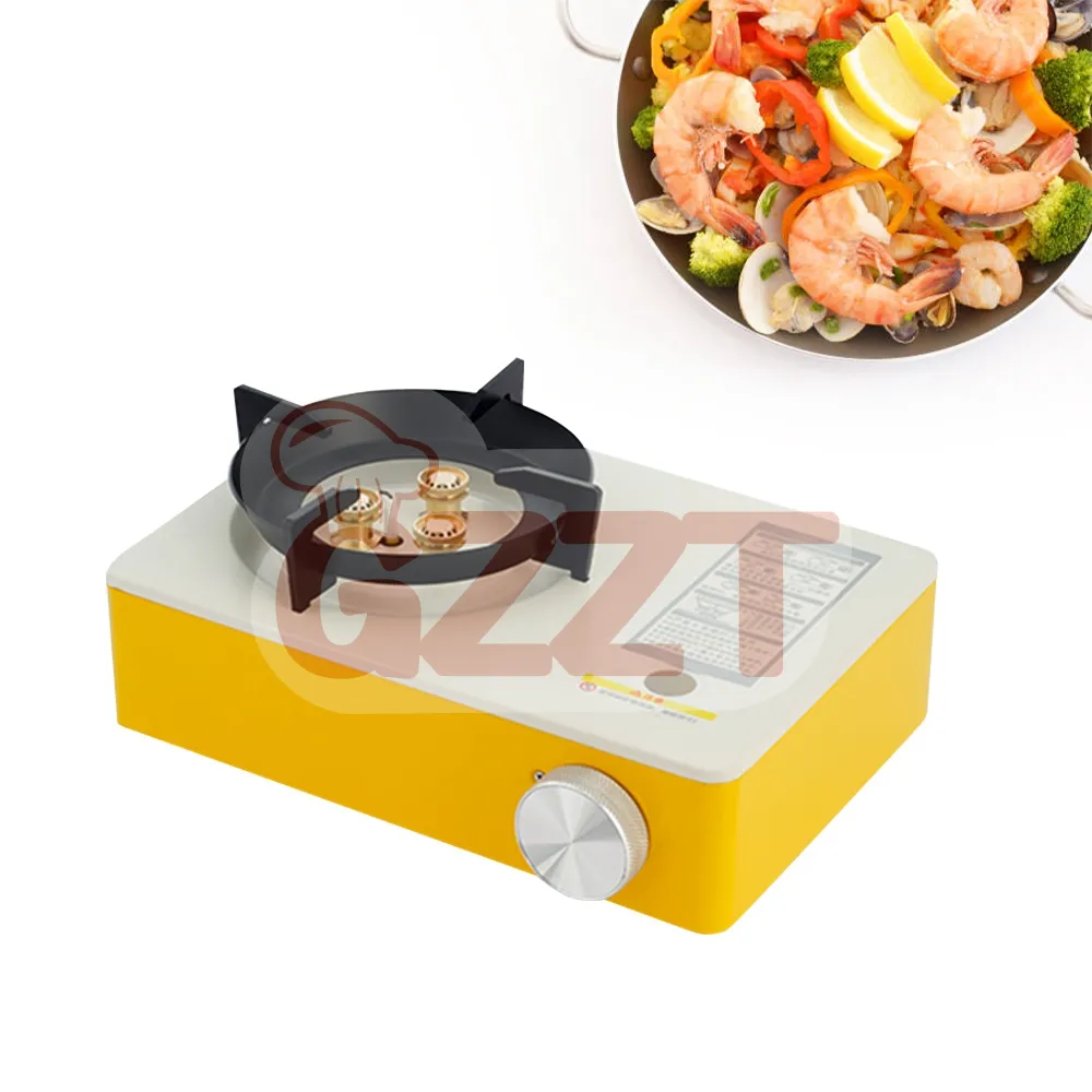 Family Friends Party Outdoor Single Burner Butane Cylinder Stove With Carrying Case Camp Kitchen Equipment