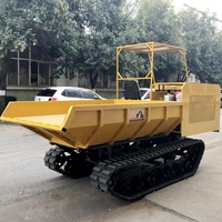 Prix usine 1500kg charge Mini Dumper chenilles camion Dumper Mini Dumper camion à benne basculante
