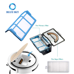 <span class=keywords><strong>ILIFE</strong></span>-repuestos de Robot aspirador V3 <span class=keywords><strong>V3S</strong></span> V5 V5s <span class=keywords><strong>Pro</strong></span>, incluye filtros HEPA, cepillos laterales y redes de filtro - Product Image 3