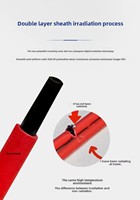 Cable de Alimentación de Bajo Voltaje H1Z2Z2-K con Aislamiento XLPO y Revestimiento XLPO para Sistemas Solares Industriales