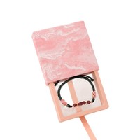 Boîte d'emballage de luxe en papier rigide pour bijoux, bracelet, collier, avec logo, vente en gros personnalisée