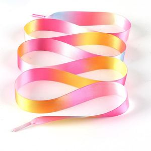 Magnifiques lacets en satin dégradé, échantillon gratuit, ruban pour la danse et le modelage - Product Image 1