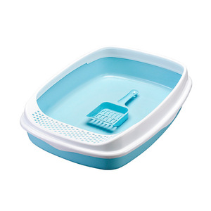 <b>Cat</b> <b>Litter</b> Box Rectangle Open Design With Scoop For <b>Cat</b> Pet Toilet - Product Image 4