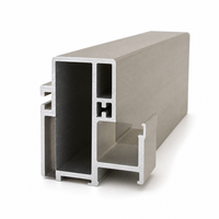 Architecture commerciale d'Atlanta : Extrusion de profilés de fenêtres à rupture de pont thermique et multi-chambres, sur mesure, selon la norme STEP