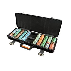 Juego de <span class=keywords><strong>500</strong></span> <span class=keywords><strong>Fichas</strong></span> de Póker de Arcilla con Maletín de Aluminio en Varios Colores Personalizados - Product Image 4