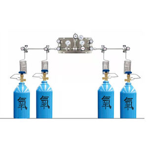 Collettore della bombola del Gas di rame per la stazione di rifornimento dell'ossigeno del sistema della conduttura dell'ossigeno dell'ospedale acciaio inossidabile Sus304 - Product Image 2