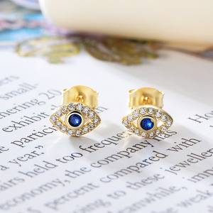 Peishang — boucles d'oreilles argent 925 Sterling, bijoux colorés, en pierre arc-en-ciel, à <span class=keywords><strong>la</strong></span> mode, pour filles, nouvelle collection - Product Image 3