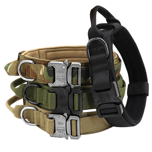 <strong>Tactical</strong> <strong>Dog</strong> <strong>Collar</strong> Perro Taktisches Hundehalsband Ensemble Collier Avec Laisse Chien Nylon Coleiras Para Caes Grandes <strong>Collar</strong> - Product Image 4