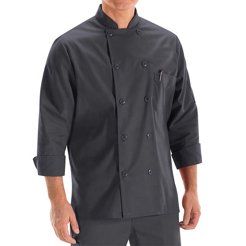 Unisex Professional Chef Jacket Long Sleeves