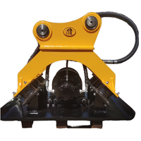 Nouvelle Plaque Compacteuse Hydraulique Rotative WIGON de 2 à 40 Tonnes Compatible avec les Excavatrices pour la Construction
