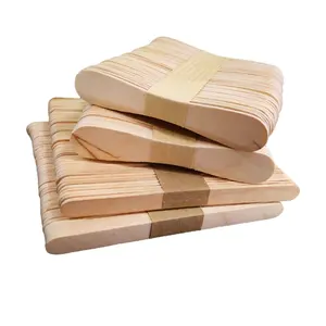 Small Flat Wooden Ice Cream Spoon Bulk