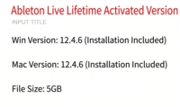 Software de Producción Musical Ableton Live 12.4.6 Suite 2026, DAW para Win/Mac, Compatible con Apple M-Chip