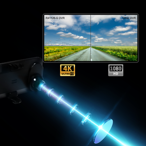 12 pouces 4K + 1080P voiture DVR Carplay Android Auto WIFI Adas double Dash Cam avant et arrière 4K pour voiture Cam caméra arrière enregistreur automatique - Product Image 5