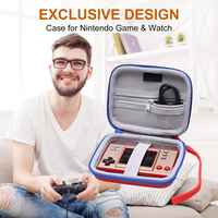 Étui portable pour console de jeu Eva à coque rigide pour Nintendo Game & Watch: Super Mario Bros/The Legend of Zelda