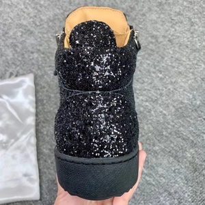 Chaussures décontractées pour hommes de qualité supérieure, baskets montantes pour femmes, chaussures de tennis et de marche en cuir véritable, chaussures de sport de luxe unisexes de marque de créateur - Product Image 6