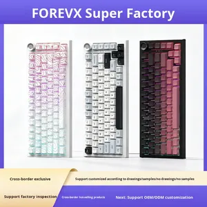 <span class=keywords><strong>Clavier</strong></span> mécanique personnalisé K81 à trois modes, rétroéclairage RVB, étanche, gravé sur le côté, <span class=keywords><strong>sans</strong></span> <span class=keywords><strong>fil</strong></span> - Product Image 2