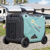 SR12000iS Hochsicherheits-4-Takt-Wasserdichter Inverter-Generator mit Autostart, 500cc Hubraum, 95% Effizienz, 9kW/10kW 50/60Hz