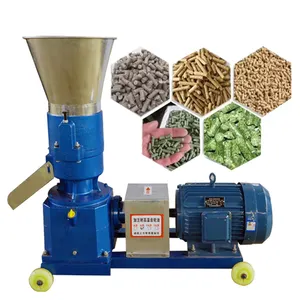 10% Discount Full Model Feed Mill Pelletizer 160 Floating Small Fish Feed Pellet Making Machine For Chicken Animal Feeds