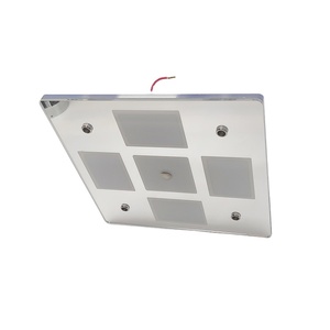 <span class=keywords><strong>Plafonnier</strong></span> <span class=keywords><strong>LED</strong></span> carré à intensité variable <span class=keywords><strong>avec</strong></span> capteur, surface miroir DC, pour intérieur d'usine, <span class=keywords><strong>camping</strong></span>-<span class=keywords><strong>car</strong></span>, caravane, <span class=keywords><strong>camping</strong></span>, remorque - Product Image 5