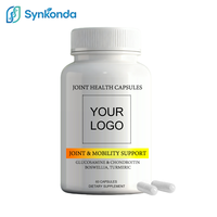 Complément alimentaire pour la santé des articulations et de la mobilité, capsules personnalisées OEM ODM en marque privée, capsules pour la santé osseuse, glucosamine, chondroïtine