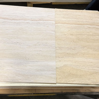 Panneaux muraux en pierre souple Travertin 1,2x2,4m, carreaux de céramique souple, carreaux de travertin pour magasin de vêtements