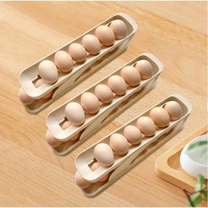 กล่องเก็บไข่พลาสติกแบบม้วนสำหรับตู้เย็น - Product Image 2