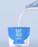 Op Maat Bedrukte Herbruikbare Stand-Up Buidel Met Speciaal Gevormde Ritssluiting Voor Snack Droge Fruitmelksuiker Jelly Verpakking Voor Huisdierenvoer