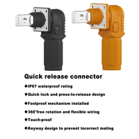 Connecteurs à courant élevé IP67, connecteurs de batterie, bornes de stockage d'énergie pour connecteurs solaires photovoltaïques éoliens