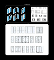 Pantallas de seguridad personalizadas para ventanas abatibles Marcos de ventana de aluminio de triple acristalamiento Barras antirrobo Estilo abierto oscilante para el hogar