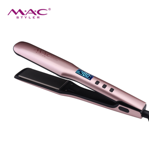 Lisseur Électrique Professionnel en Titane 480°F avec Écran LCD, Chauffage Rapide, Anti-Frisottis, Tous Types de Cheveux, Sac de Protection Thermique - Product Image 2