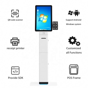Kiosco Digital con Pantalla Táctil de 32 Pulgadas, Personalizado de Fábrica, con Sistema Android, Wifi, Lector de Tarjetas RFID, Impresora, Pago por Código QR, IP65 - Product Image 2