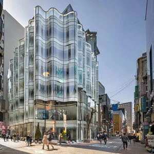 OEM Prix Raisonnable Revêtement en Verre Aluminium Diviseurs de Rideaux Extérieurs Prix Mural - Product Image 6