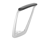 Vente directe d'usine Shenghao JS-135 cadre en aluminium Design moderne accoudoir fixe avec chaise de bureau PU Pad de Guangdong