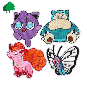 공장 직영 OEM 맞춤 고품질 저렴한 테니스 자수 백 챕터 핸드컷 보더 자수 패치 - Product Image 1