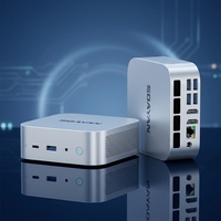 Oferta Especial MQi14Ultra Mini PC Intel Ultra 9 185H 24GB LPDDR5 1TB PCIe3 NVMe SSD 2.5G LAN WiFi6 BT5.2 4K Sistema Operativo Dual Win11 Linux