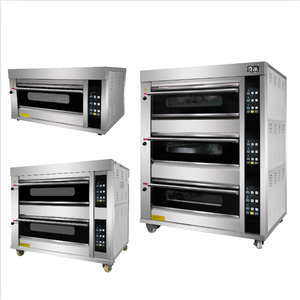Pizza eléctrica mini una sola cubierta horno de panadería fase de gas dos 1 2 3 bandeja comercial para pan y pastel hornear <span class=keywords><strong>Cupcake</strong></span> <span class=keywords><strong>precio</strong></span> de venta - Product Image 4