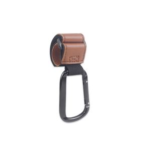 Non-Slip Baby Stroller <b>Hooks</b> for Bags PU Leather Stroller <b>Clips</b> Universal Baby Essentials - Product Image 1